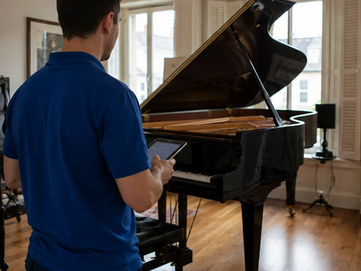 Piano Moving London inventory access vehicle crew and handover planning in London