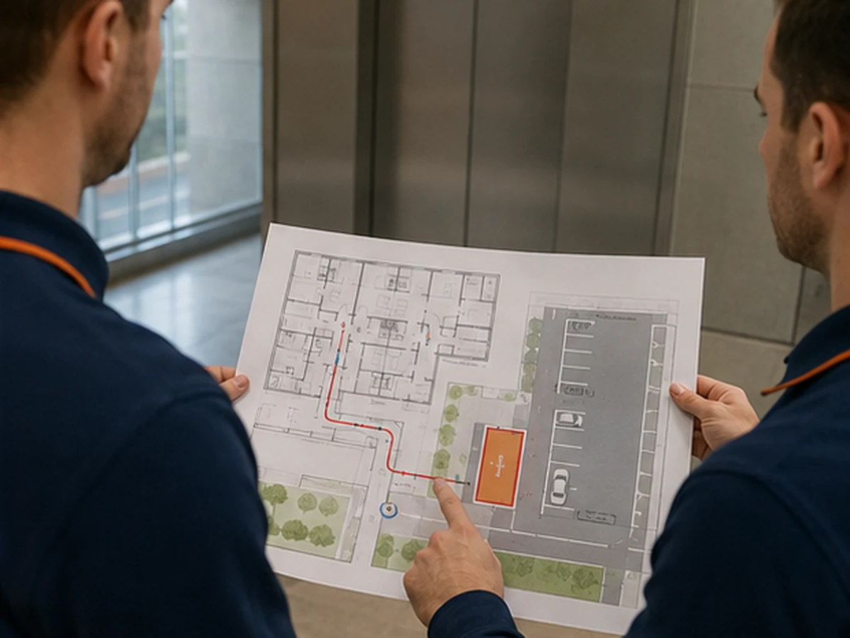 London Moving Access Planning for Parking, Lifts, Stairs and Slots