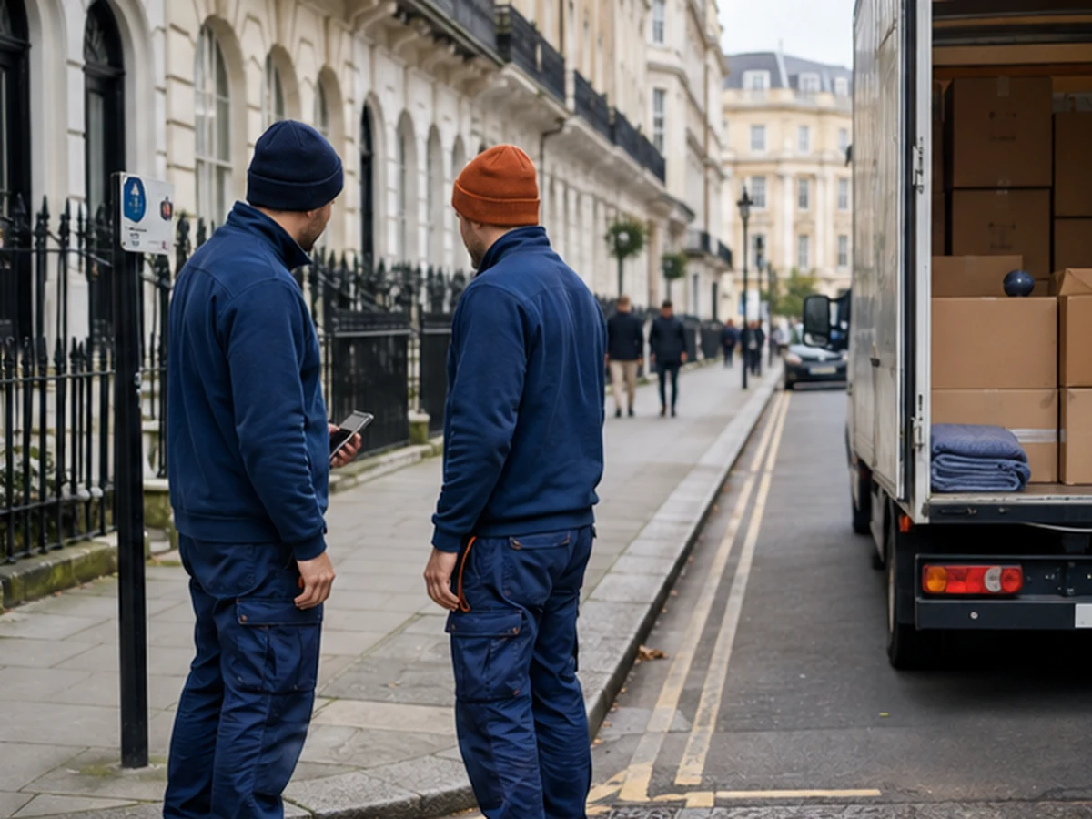 No Parking Removal Van London
